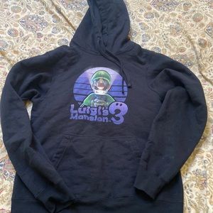 Nintendo Luigi Mansion hoodie, small, new